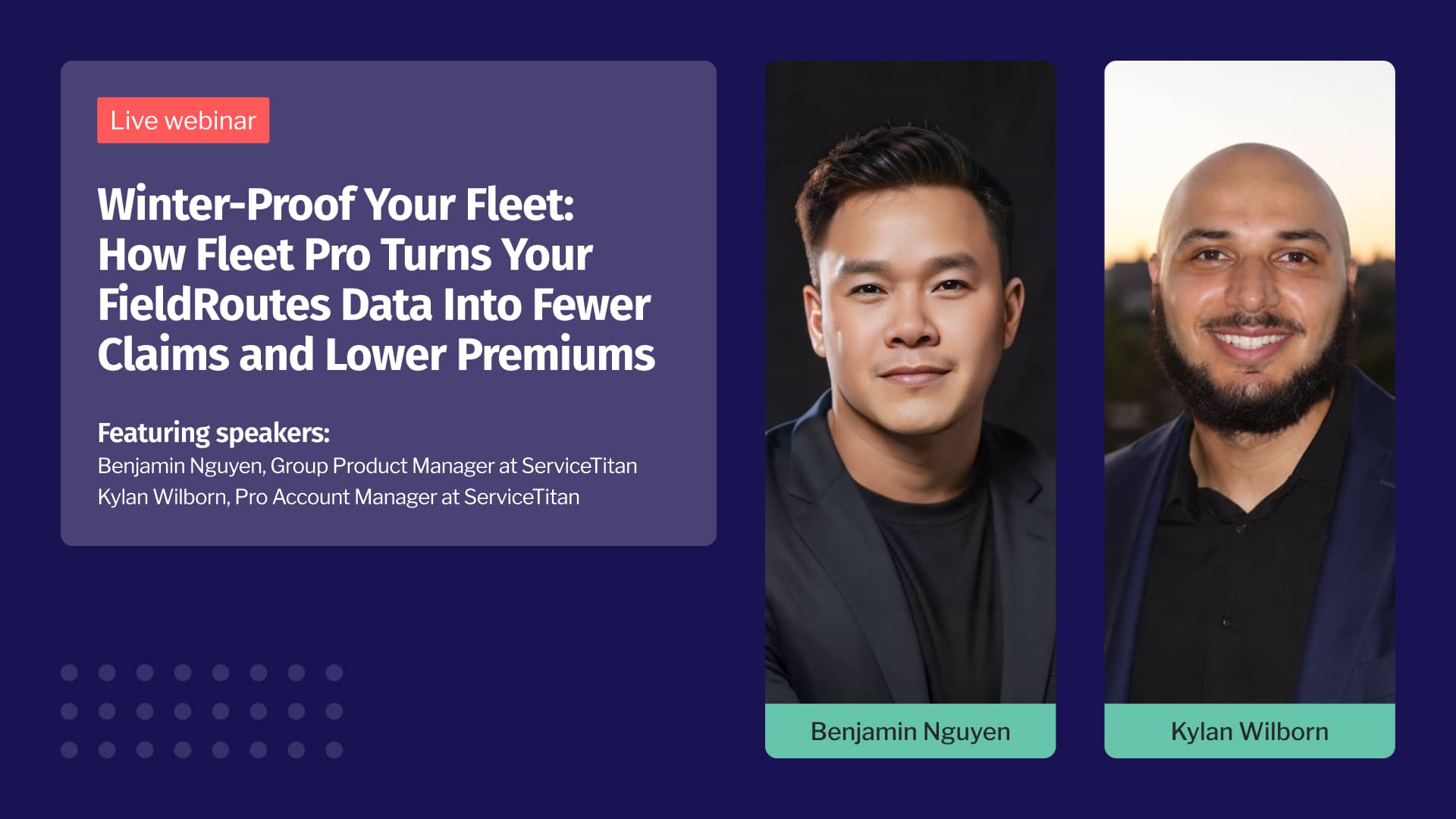 Winter-Proof Your Fleet: How Fleet Pro Turns Your FieldRoutes Data Into Fewer Claims and Lower Premiums