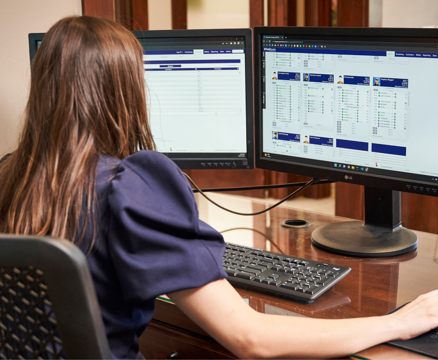 Paid | Termite Company Software | Tabbed Switcher > Scheduling [Image]