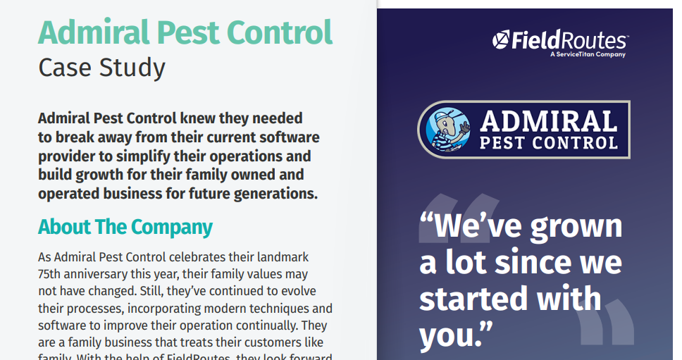 Admiral Pest Control Image