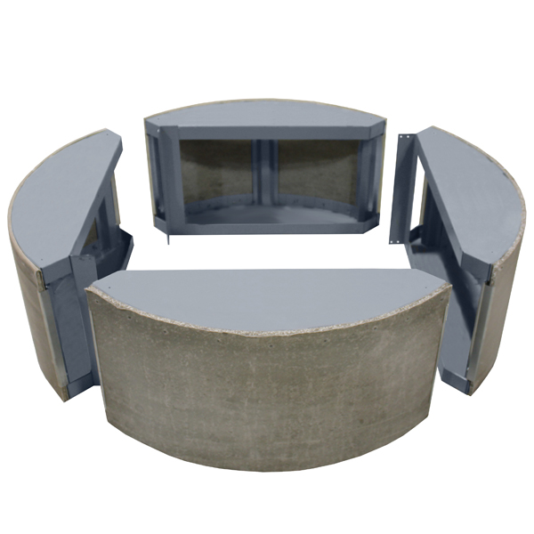 Fire Gear Assemble & Finish Fire Pit Enclosure (Round)
