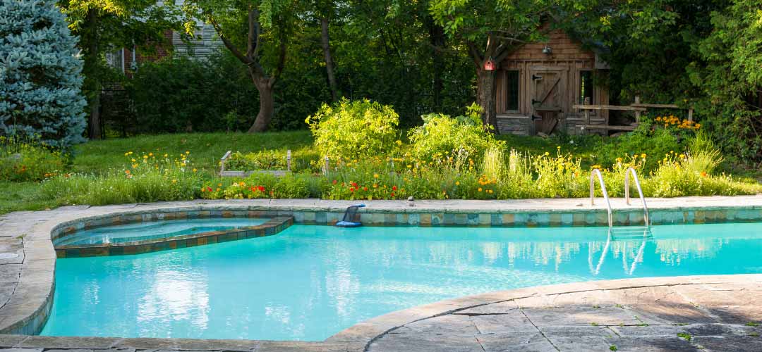 Landscaping Around Pool