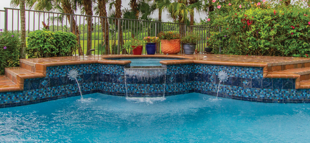 Azure Pool Tile