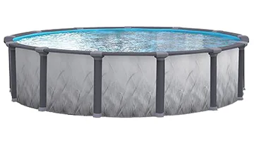 Serena round above-ground pool