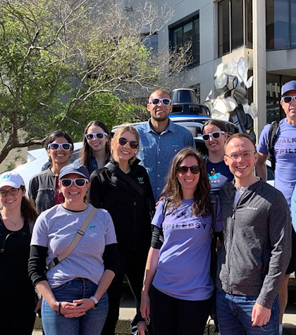 Group photo of Epilepsy Foundation of Northern California