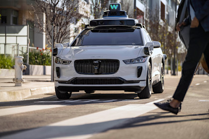Waymo Jaguar I-PACE in SF