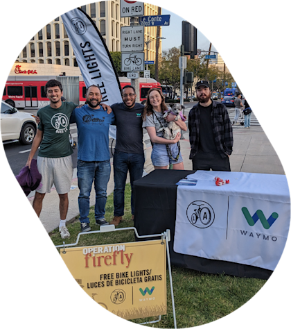 Operation Firefly volunteers