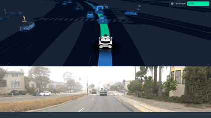 Driving in San Francisco's fog