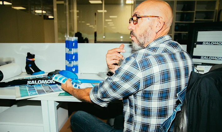 Skidesigner Bruno Ameye