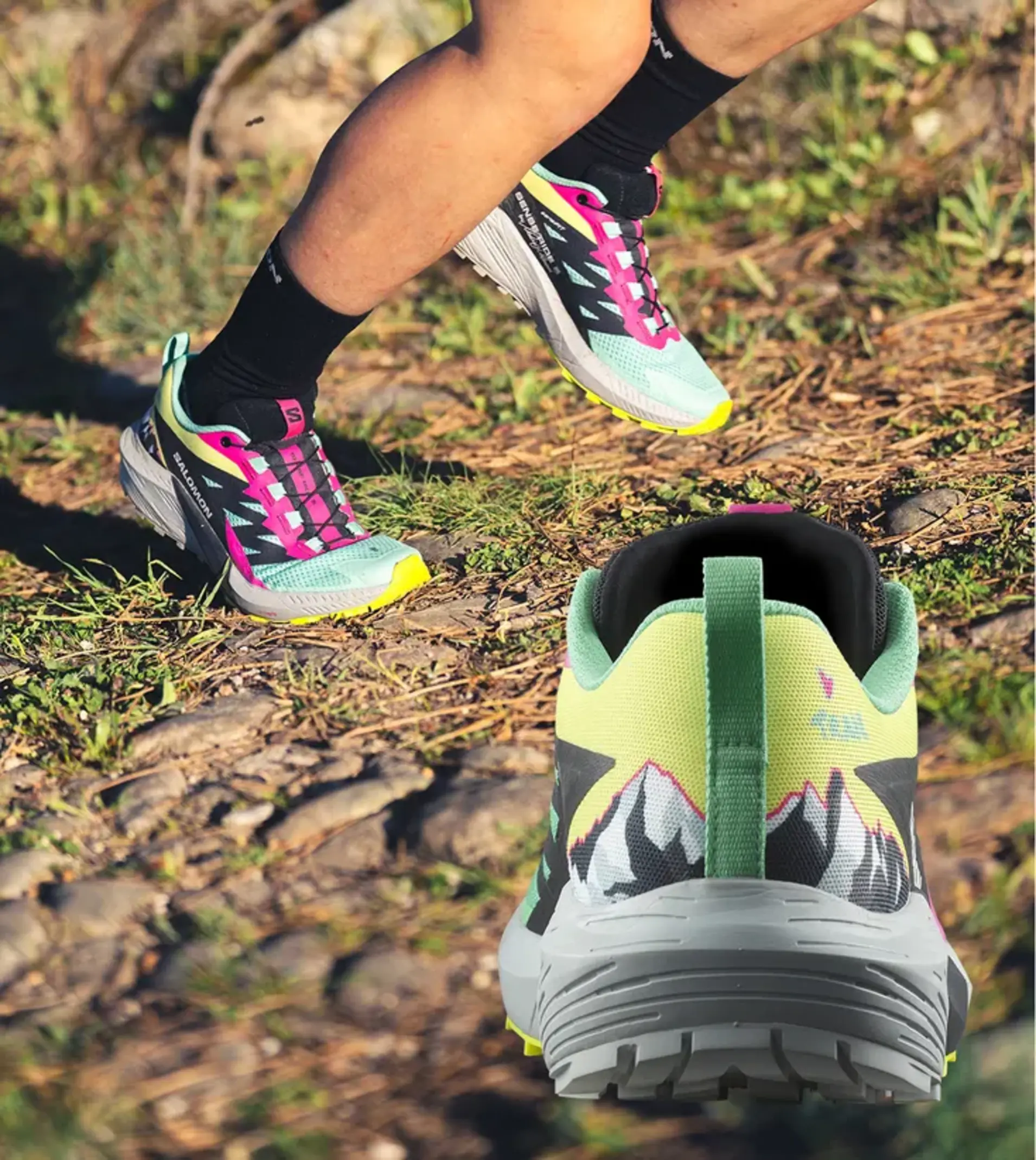 SALOMON サロモン SENSE RIDE MARTINA LTD UK9 SALOMON SENSE RIDE 5 MARTINA LTD L472343 Colorful