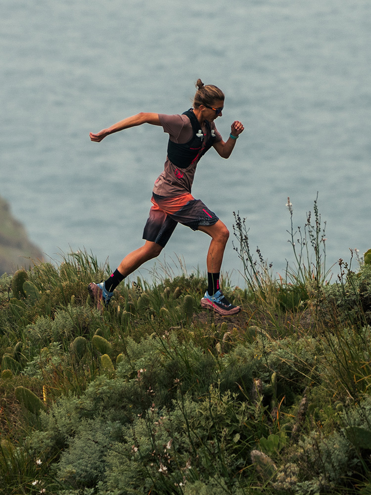 High-performance footwear, apparel, and gear for running, trail