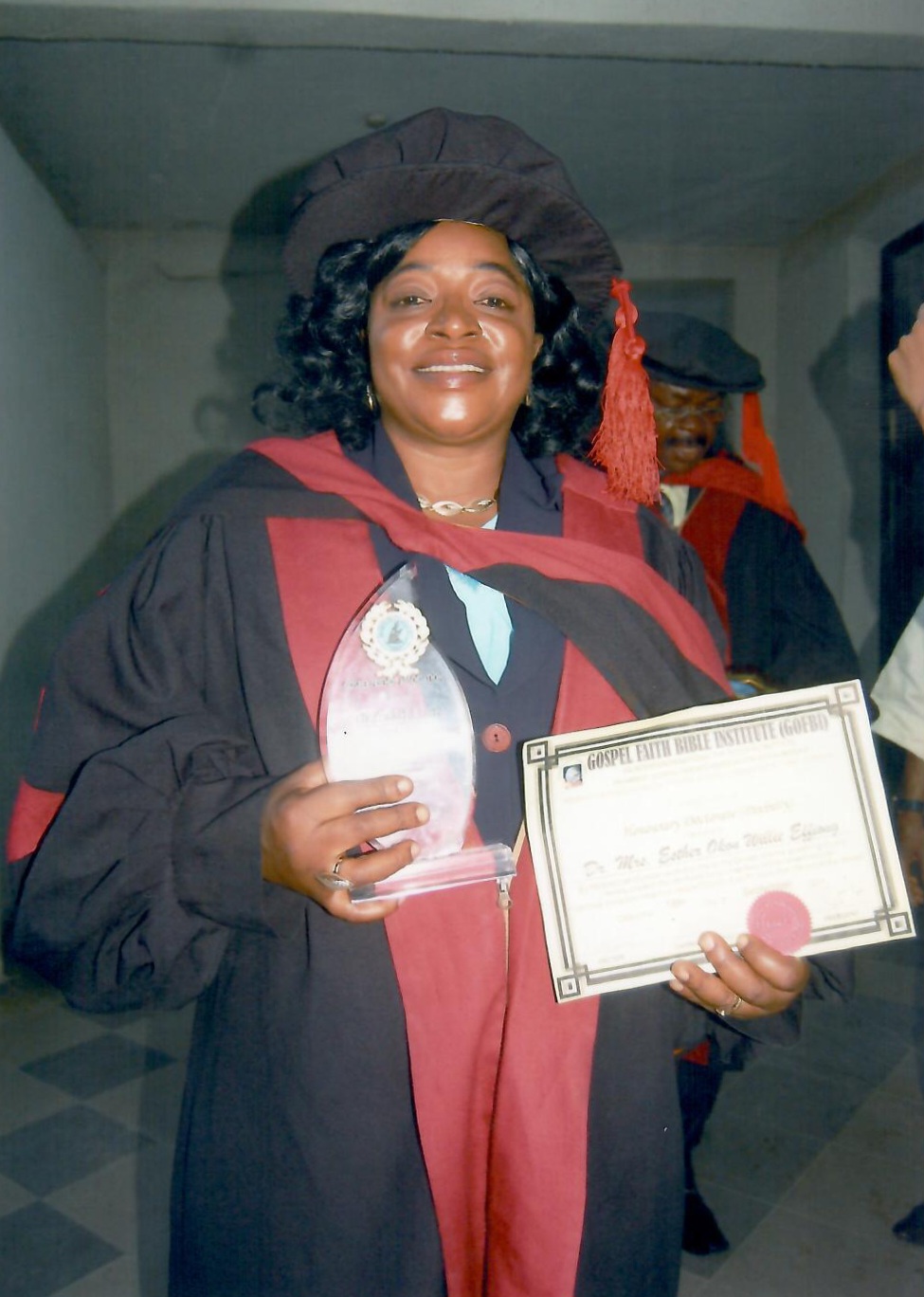 Graduation From Bible School