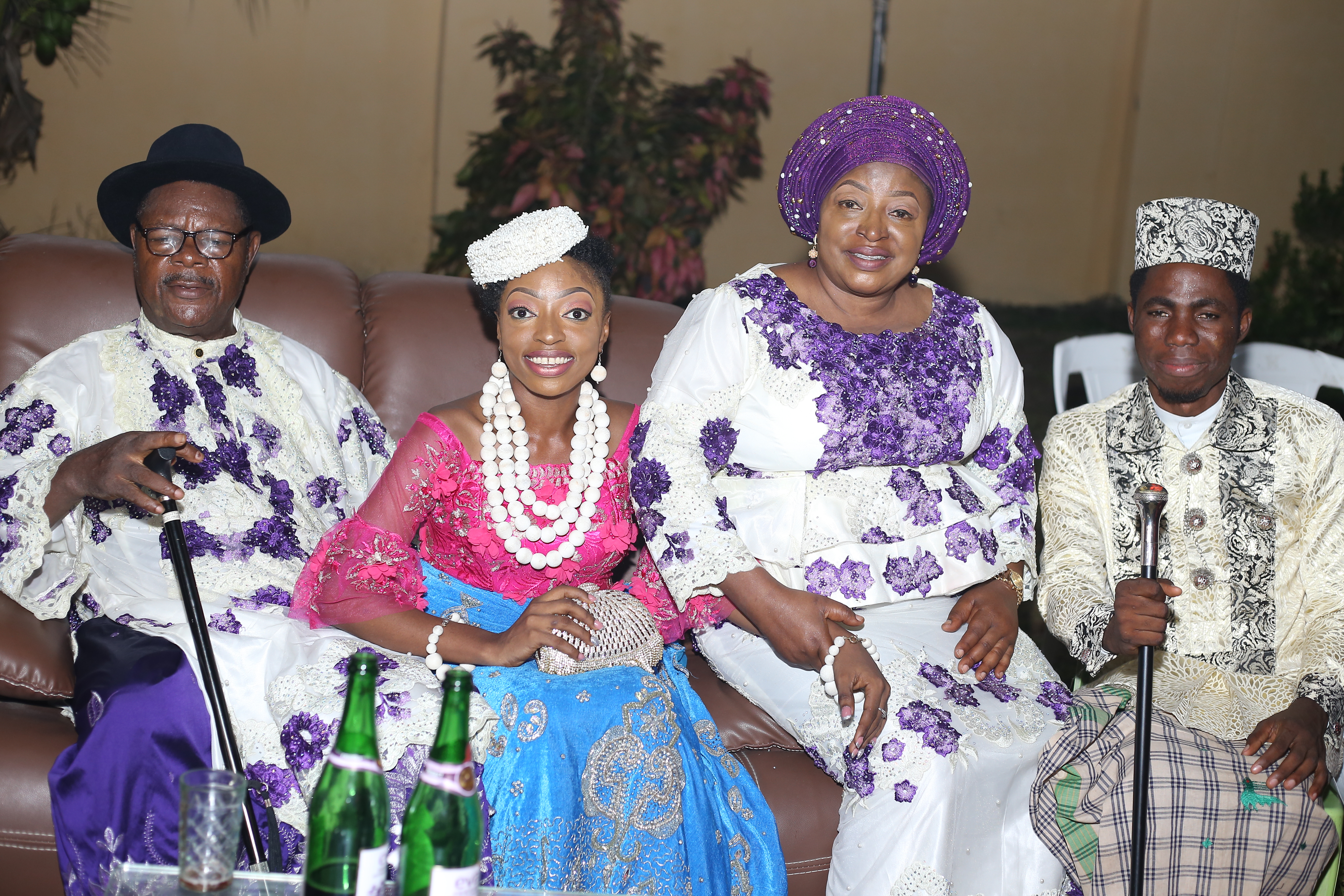 Husband and Wife. Parent and Daughter