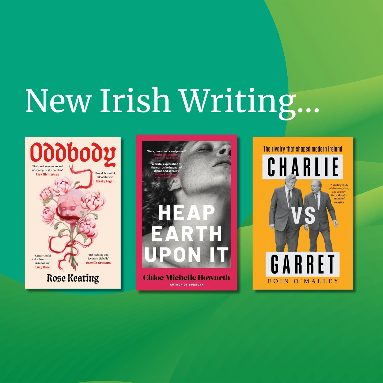 New Irish Books Oct 25
