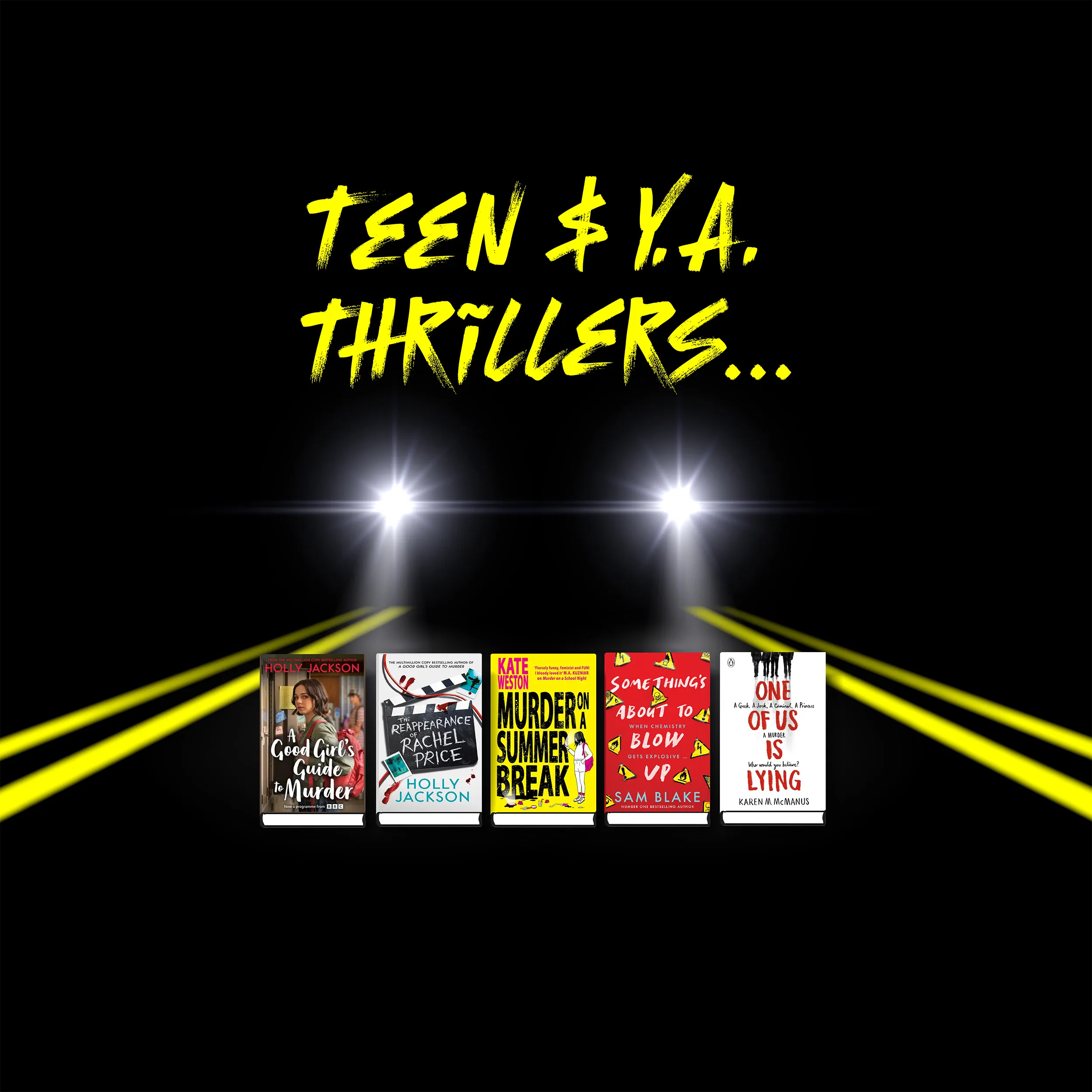 Teen and YA Thriller PP Header