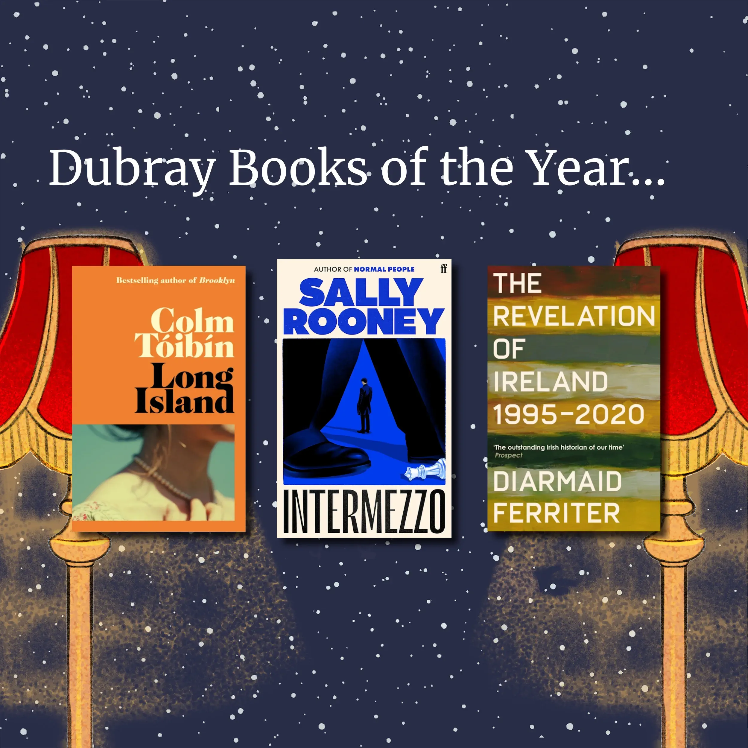 Dubray Books of the Year page header