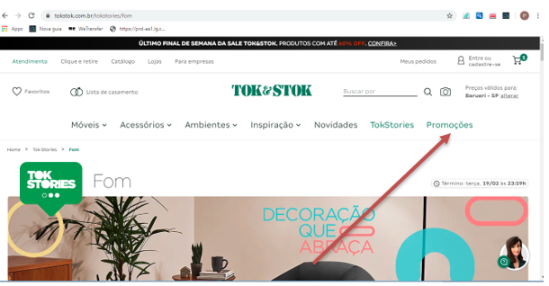 SITE BUSCA PRODUTO PROMOCAO
