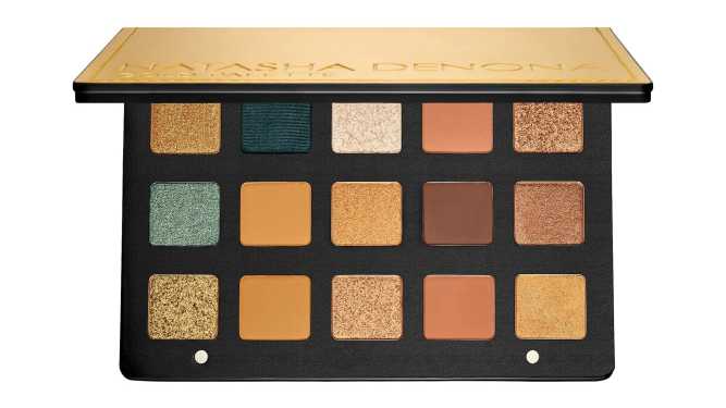 Natasha Denona Gold Eyeshadow Palette Release Date and Official Swatches
