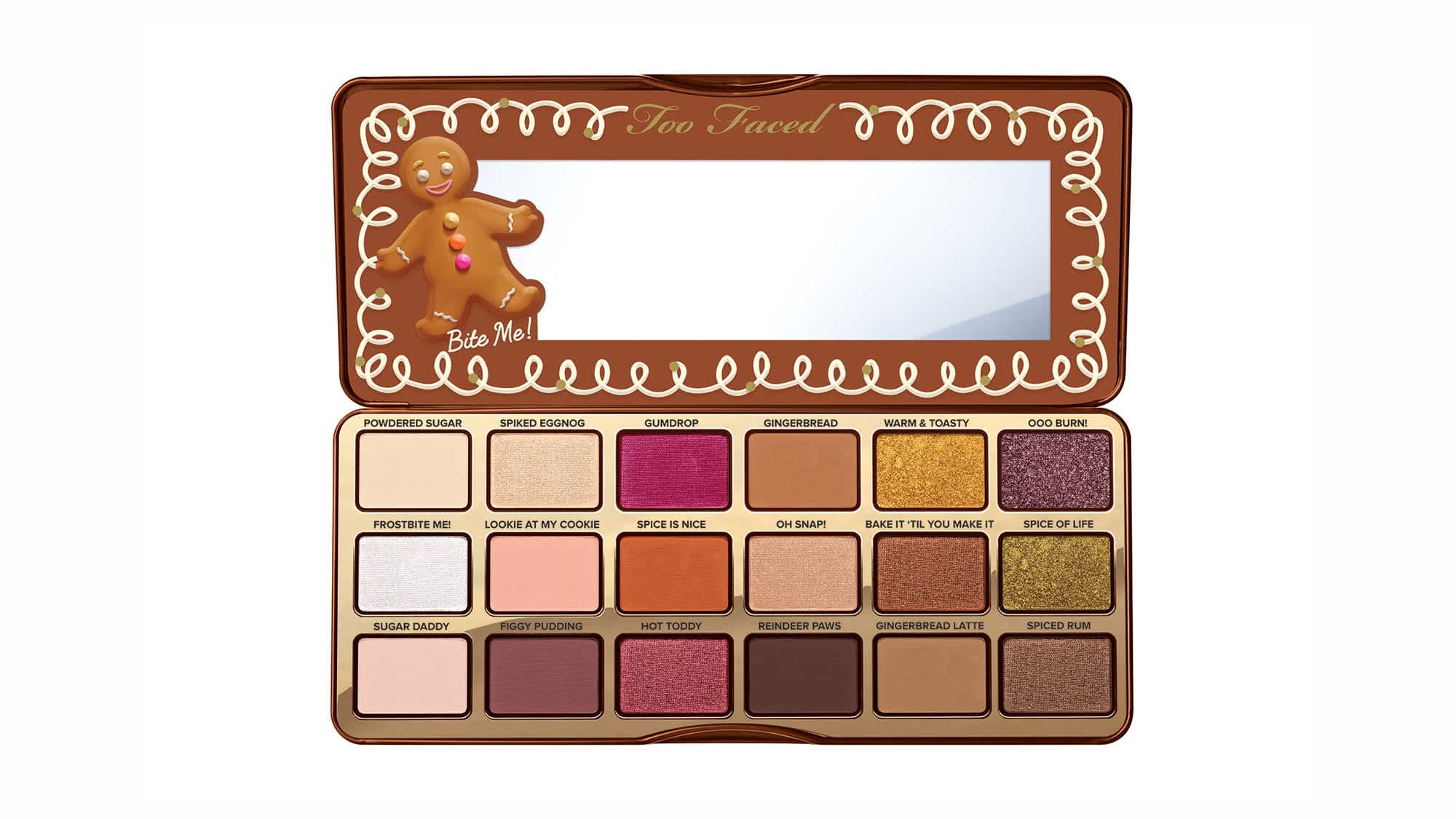 Too Faced Gingerbread Spice Eyeshadow Palette Release Date and Swatches