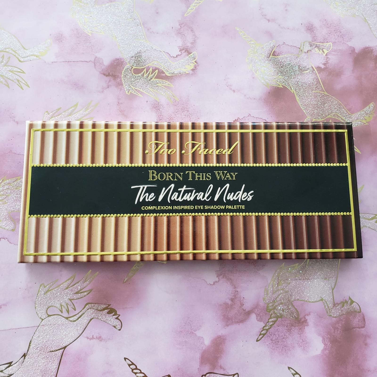 Too Faced Born This Way The Natural Nudes Complexion Inspired Eyeshadow Palette Review Front