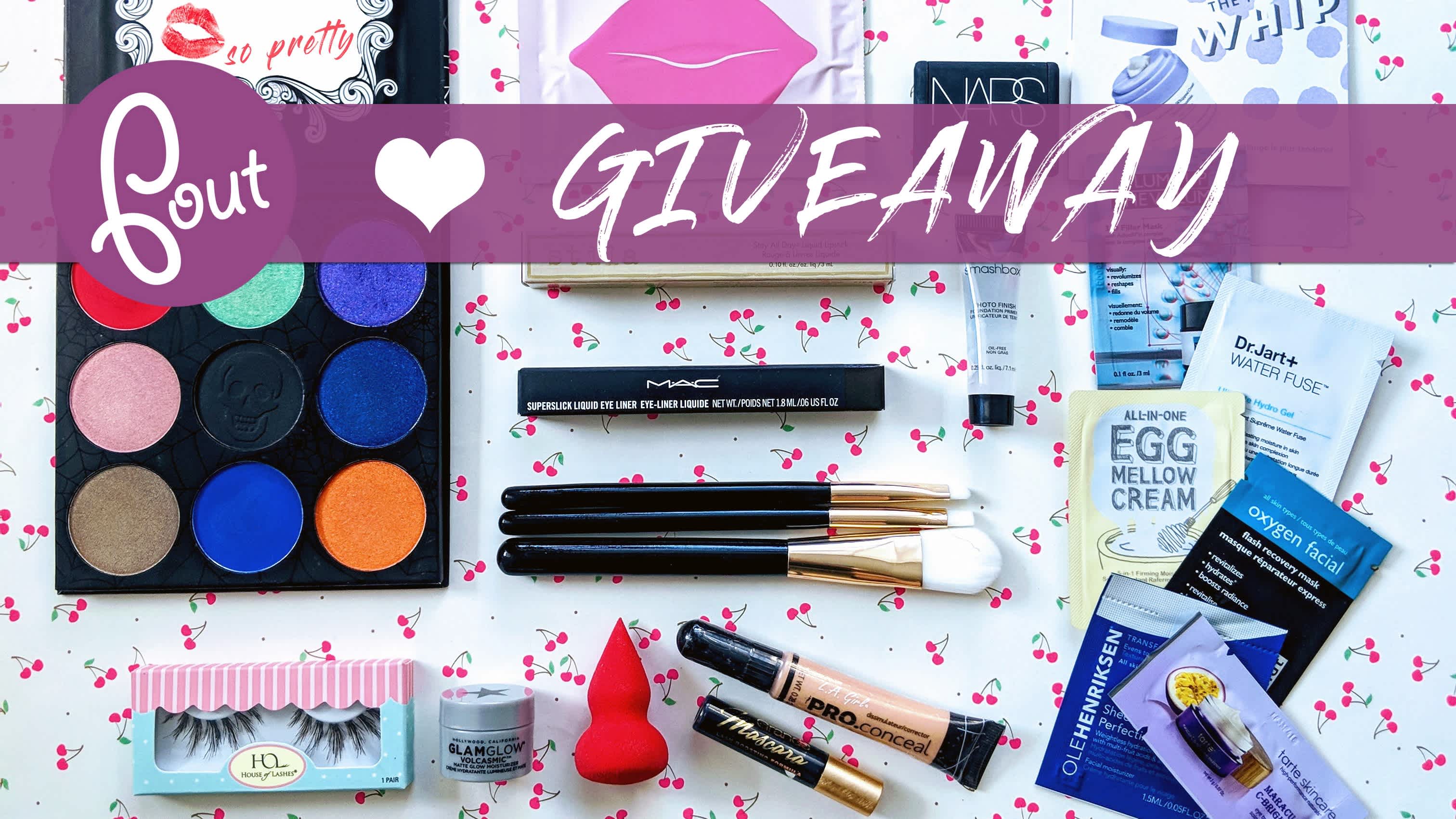 Pout So Pretty October 2018 Beauty GIVEAWAY!