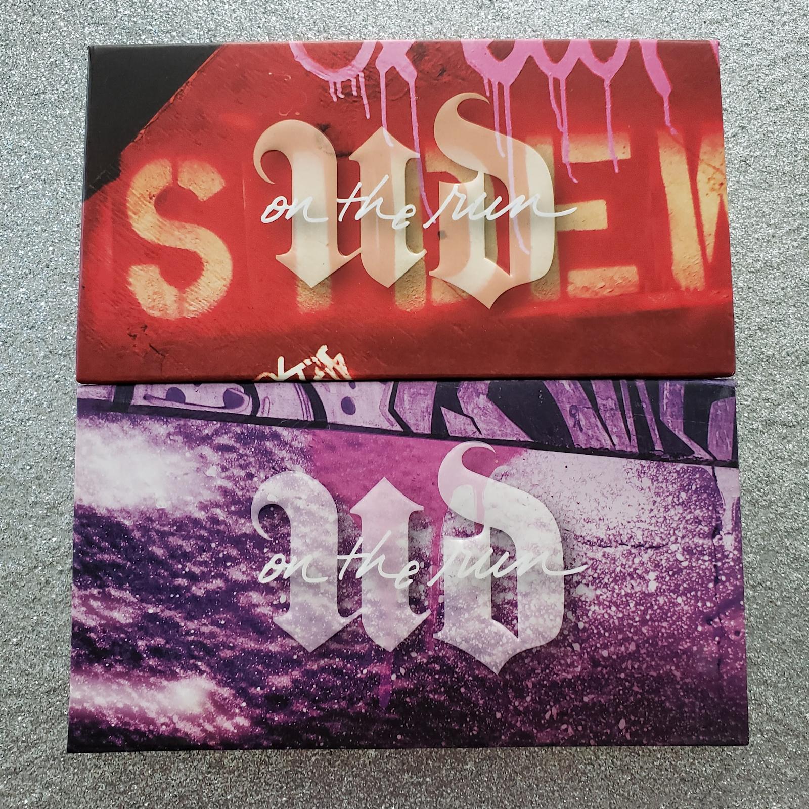 Urban Decay On The Run Mini Eyeshadow Palette In Shortcut And Bailout Review Front Urban Decay On The Run Mini Eyeshadow Palette In Shortcut And Bailout Review Front