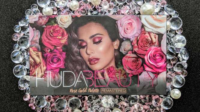 Huda Beauty Rose Gold REMASTERED Eyeshadow Palette Review