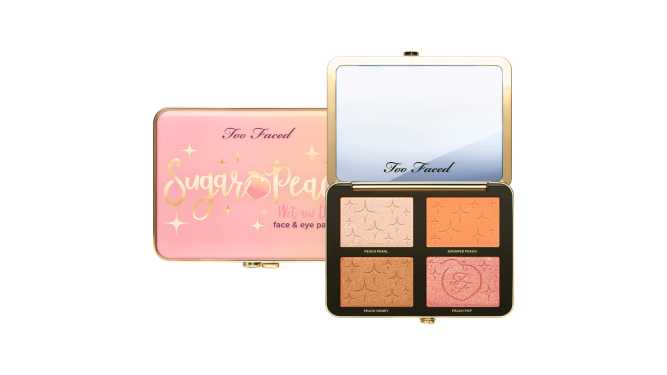 Too Faced Sugar Peach Wet and Dry Face and Eye Palette Release Date