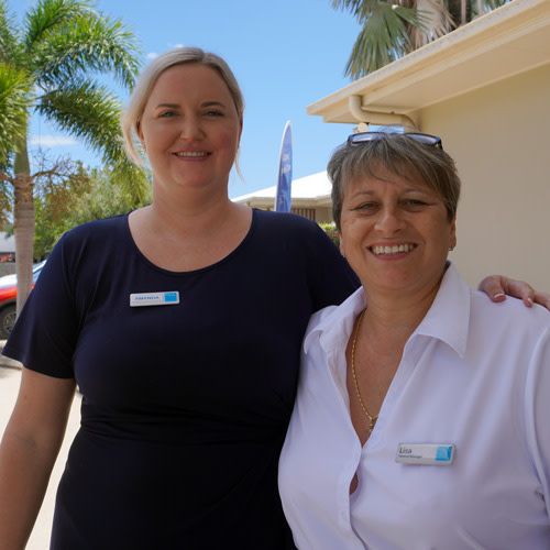 Lisa and Amanda from Bupa  Mt Sheriden