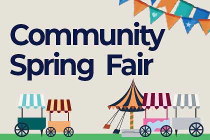 Community Spring Fair Promo Tile