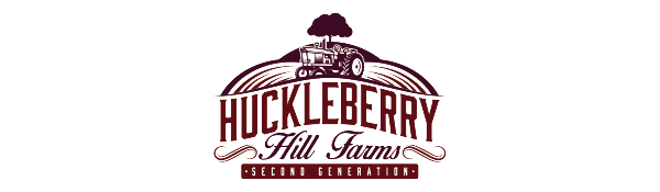 Huckleberry Hill Farms Logo Horizontal