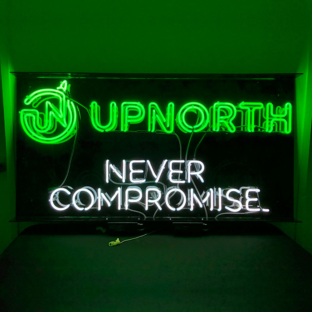 UpNorth Distribution Neon Sign Final