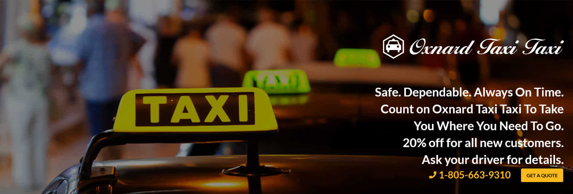 Oxnard Taxi Taxi Website Project