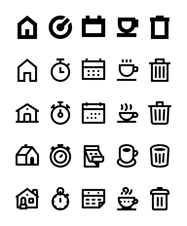 Category Icons  Icon design inspiration, Icon design, Best icons