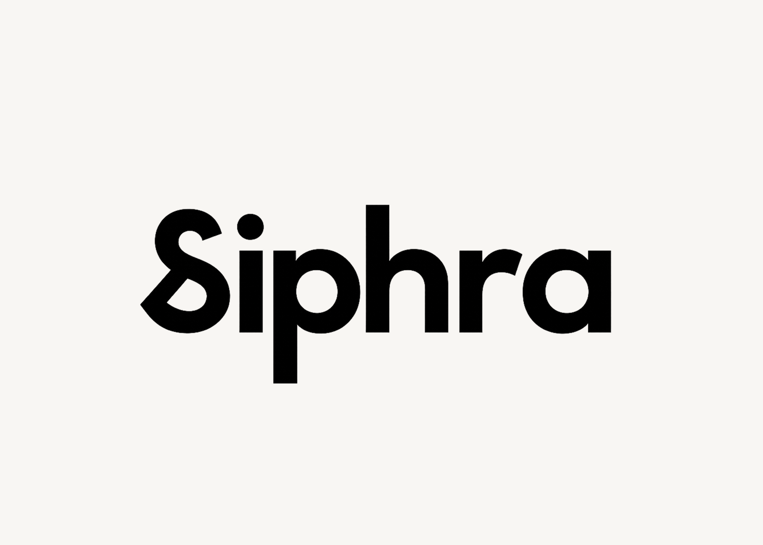 Image with Siphra logo on beige background