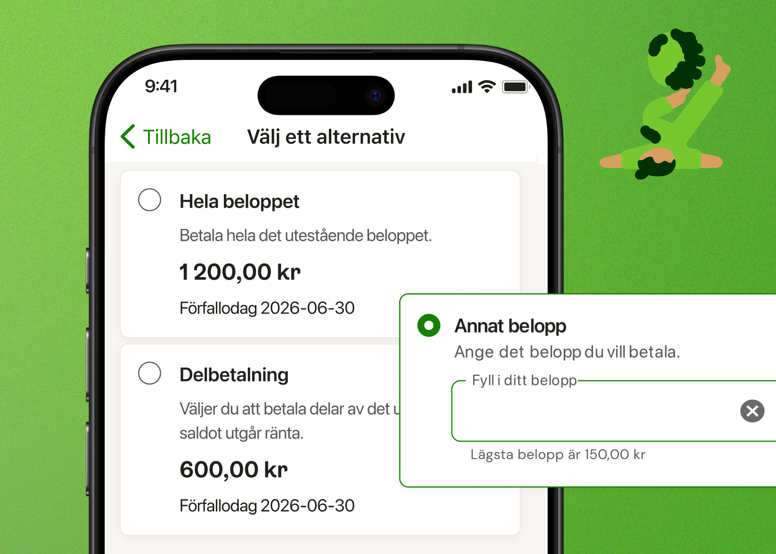 img delbetalning inkasso