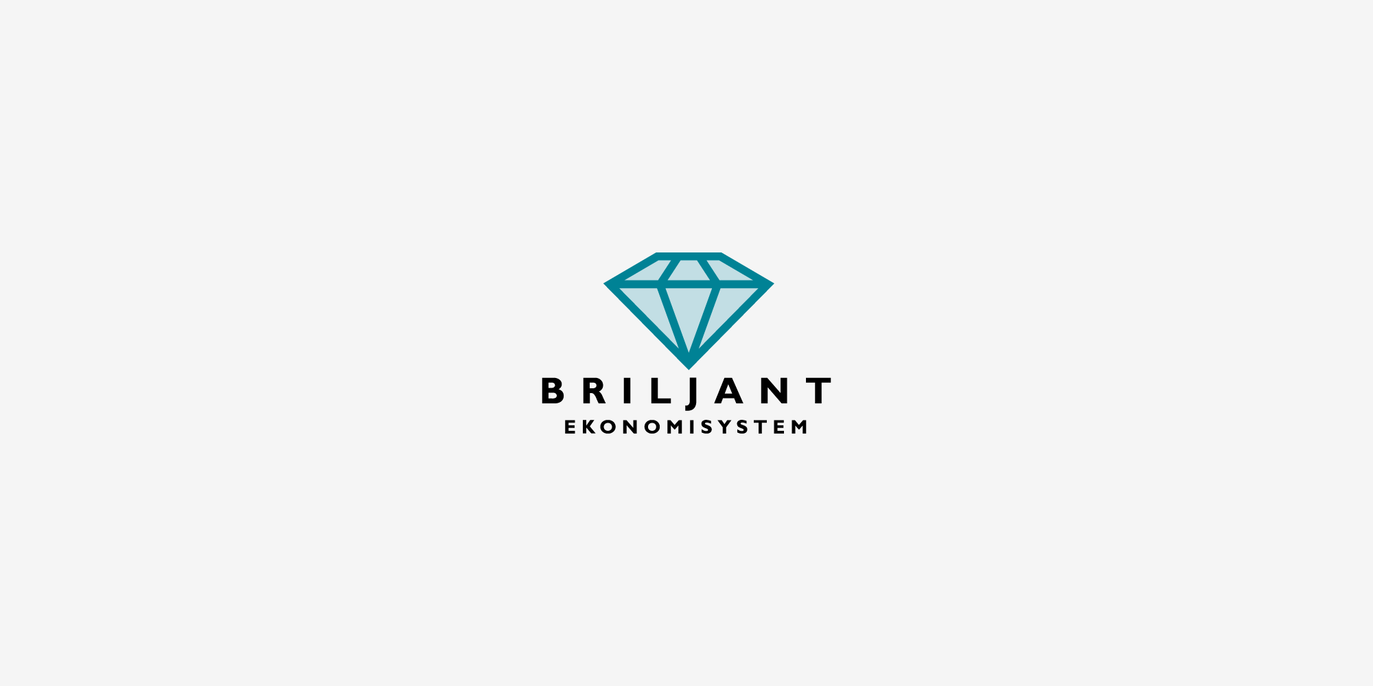 Logotyp för Briljant. 