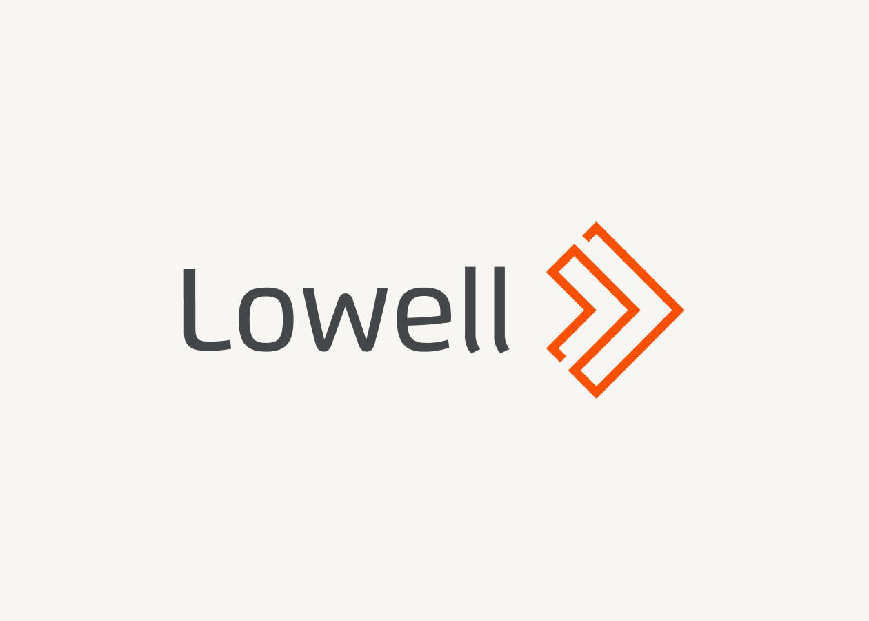 Logotyp för Lowell.