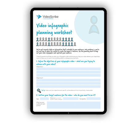 Download Your Copy of Video Infographic Planning Worksheet by VideoScribe