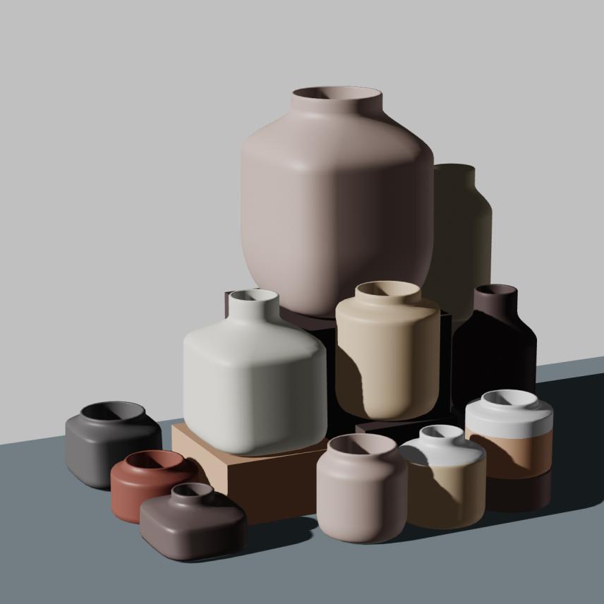 Preview of NFT token Parametric Pottery #134