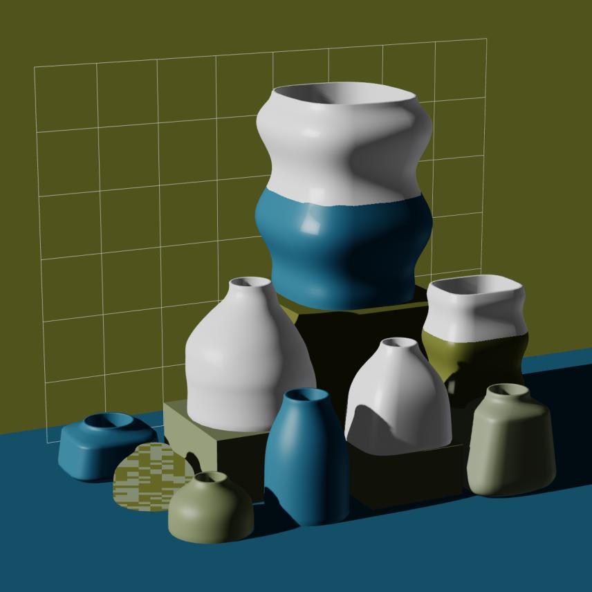 Preview of NFT token Parametric Pottery #179