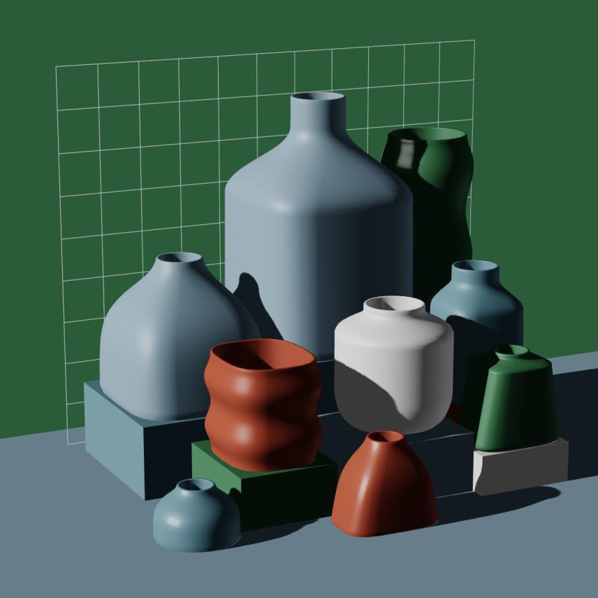 Preview of NFT token Parametric Pottery #80