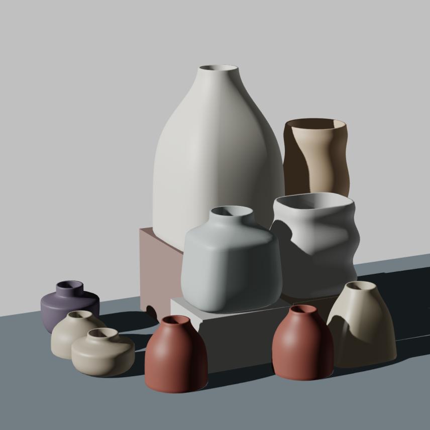 Preview of NFT token Parametric Pottery #126