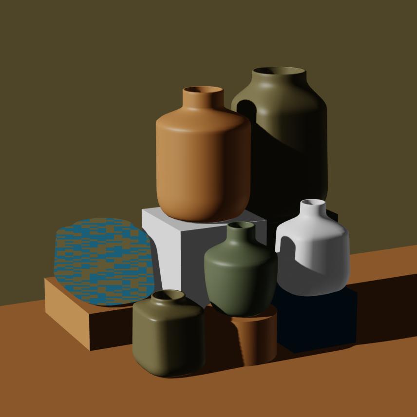 Preview of NFT token Parametric Pottery #145