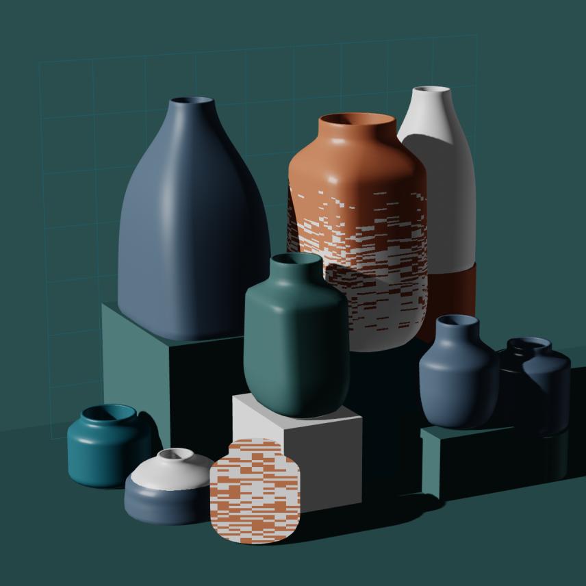 Preview of NFT token Parametric Pottery #6