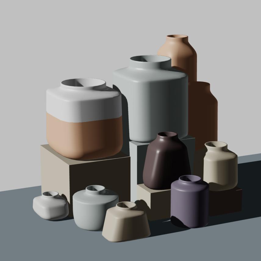 Preview of NFT token Parametric Pottery #166