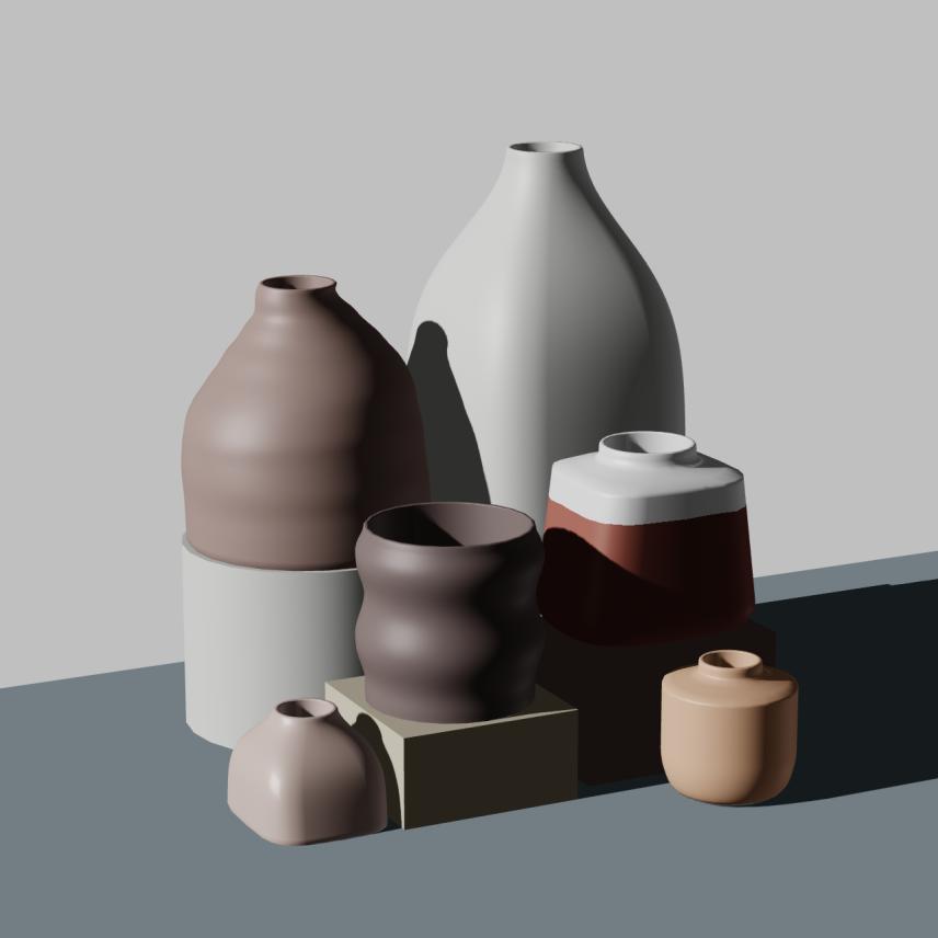 Preview of NFT token Parametric Pottery #96