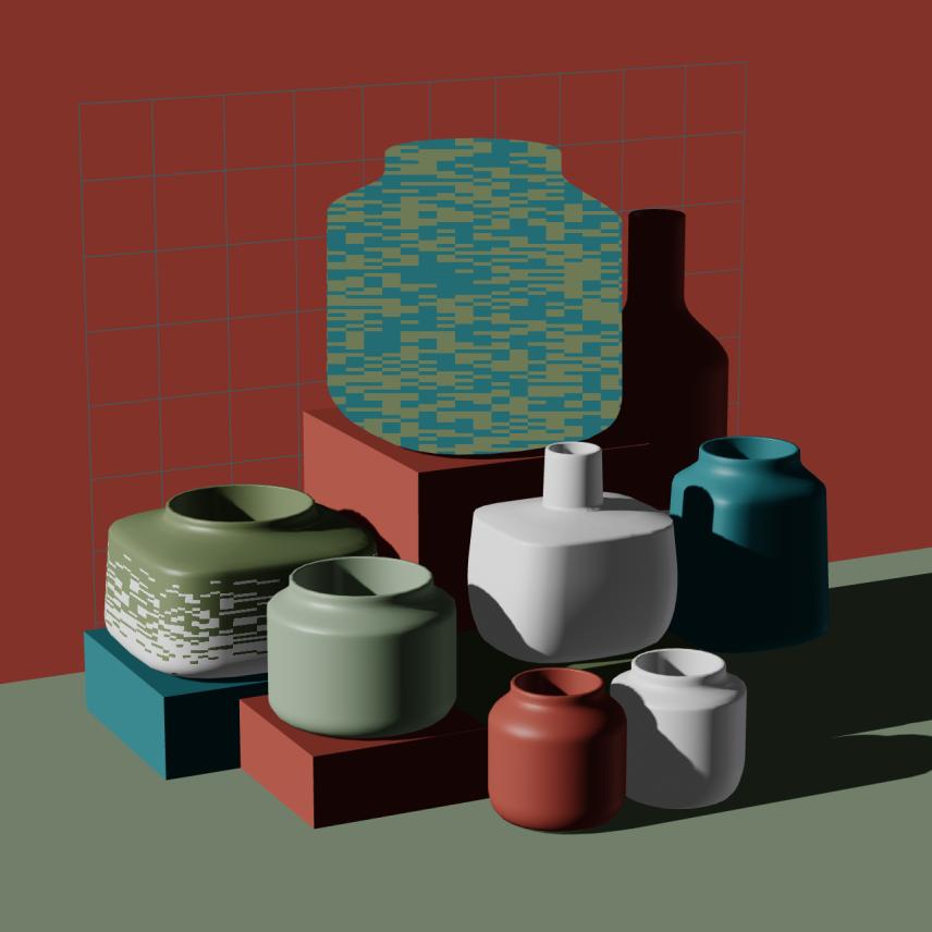 Preview of NFT token Parametric Pottery #29