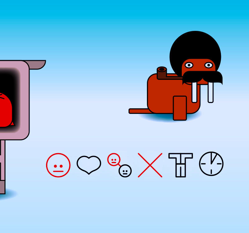 screenshot of mtv pictoids an early web messenger where users communicated through pictograms and icons long before modern emojis became popular