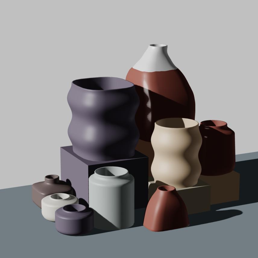 Preview of NFT token Parametric Pottery #110