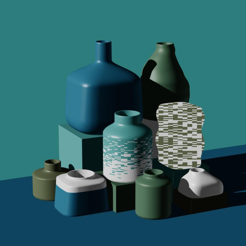 Preview of NFT token Parametric Pottery #71